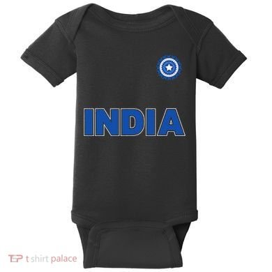 Team India Cricket Baby Bodysuit
