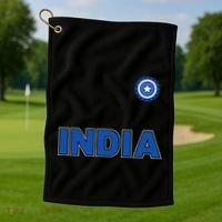Team India Cricket Golf Towel thumb 1
