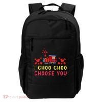 Train I Choo Choo Choose You Valentines Day Hearts Backpack thumb 0