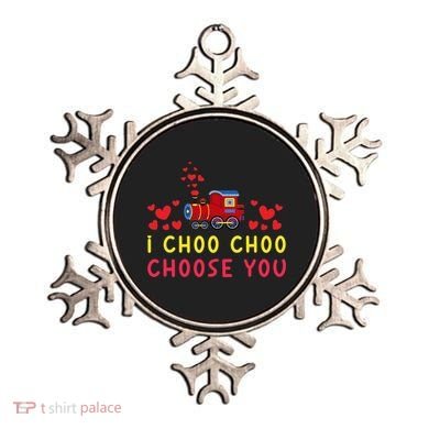 Train I Choo Choo Choose You Valentines Day Hearts Ornament