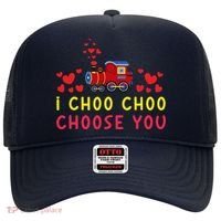 Train I Choo Choo Choose You Valentines Day Hearts Hat thumb 0