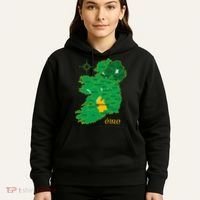 Tipperary Ireland County Map Eire Irish Travel Hoodie thumb 5