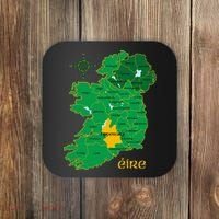 Tipperary Ireland County Map Eire Irish Travel Coaster thumb 0
