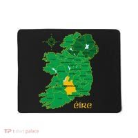 Tipperary Ireland County Map Eire Irish Travel Mousepad thumb 0