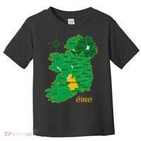 Tipperary Ireland County Map Eire Irish Travel Toddler T-Shirt thumb 0