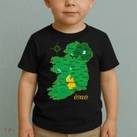 Tipperary Ireland County Map Eire Irish Travel Toddler T-Shirt thumb 2