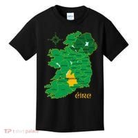 Tipperary Ireland County Map Eire Irish Travel Kids T-Shirt thumb 0