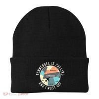 Tennessee Is Calling And I Must Go Tennessee State Beanie thumb 0