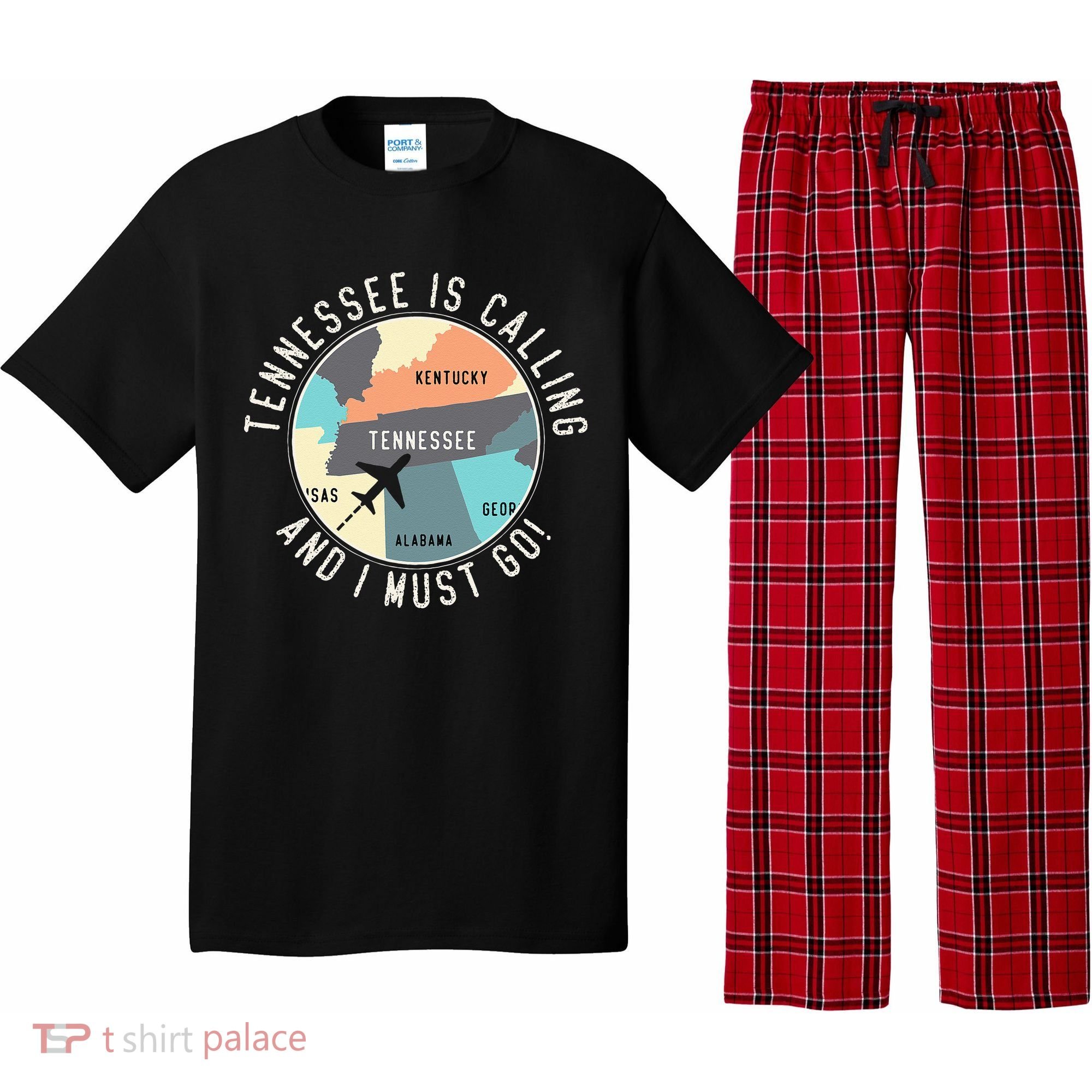 Tennessee Is Calling And I Must Go Tennessee State Pajama Set