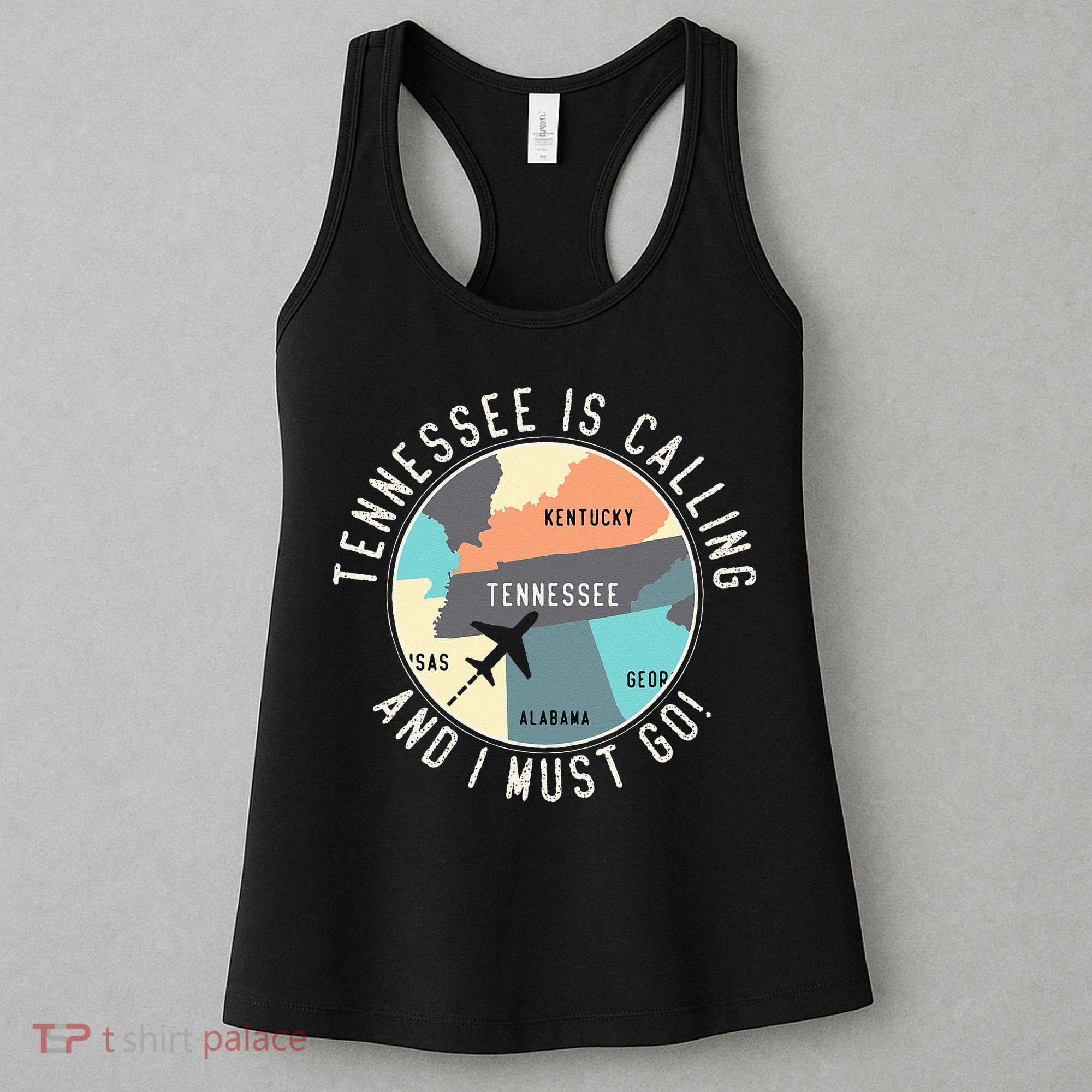 Tennessee Is Calling And I Must Go Tennessee State Women's Tank Top