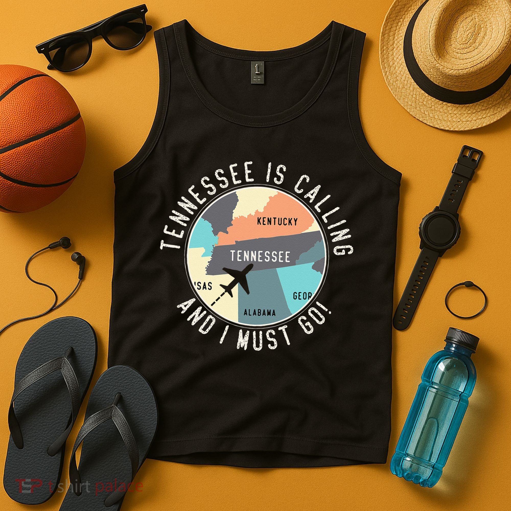 Tennessee Is Calling And I Must Go Tennessee State Tank Top