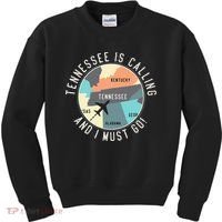 Tennessee Is Calling And I Must Go Tennessee State Kids Sweatshirt thumb 0