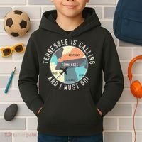 Tennessee Is Calling And I Must Go Tennessee State Kids Hoodie thumb 2