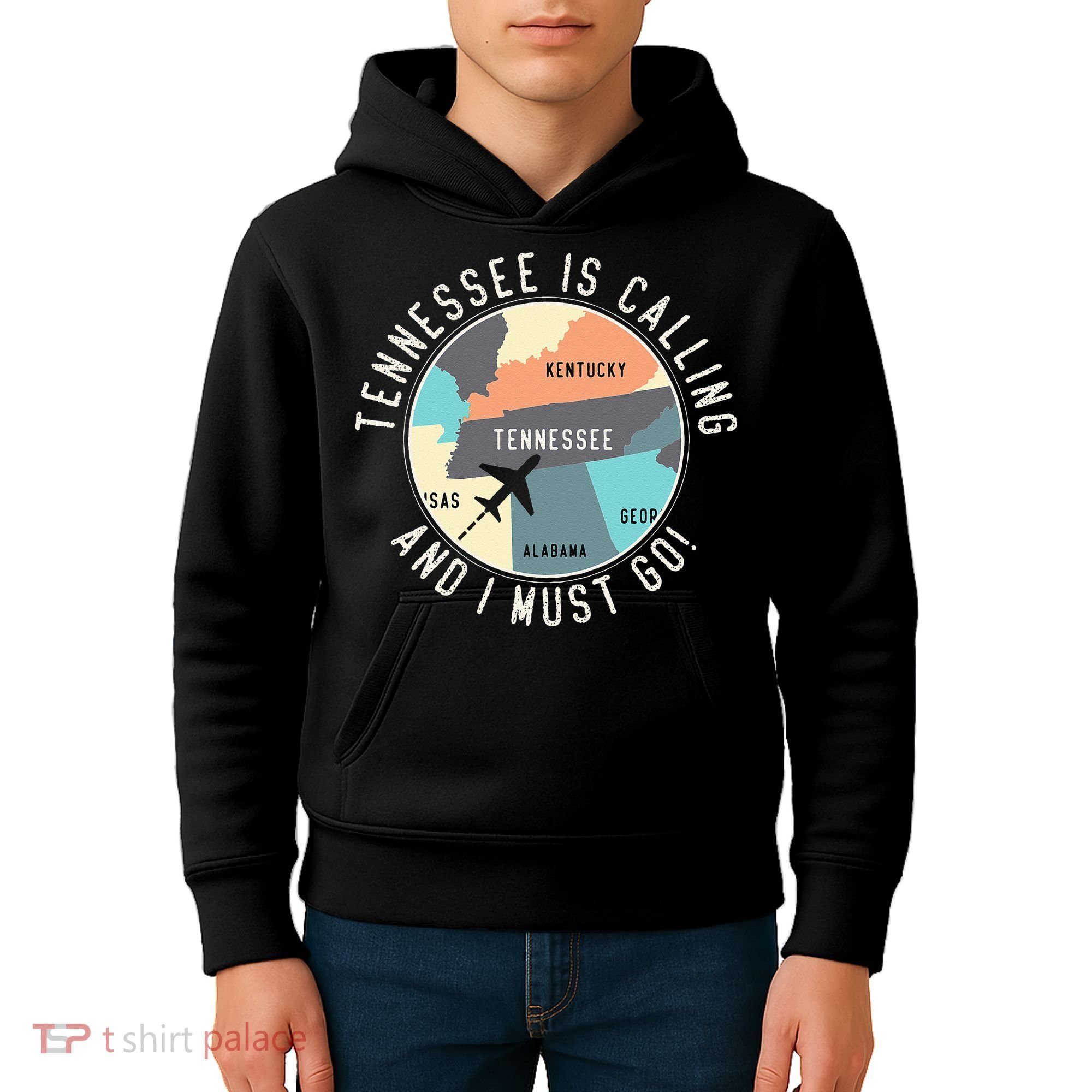 Tennessee Is Calling And I Must Go Tennessee State Kids Hoodie