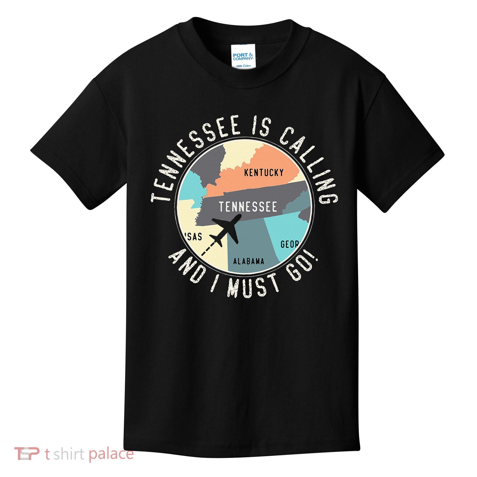 Tennessee Is Calling And I Must Go Tennessee State Kids T-Shirt