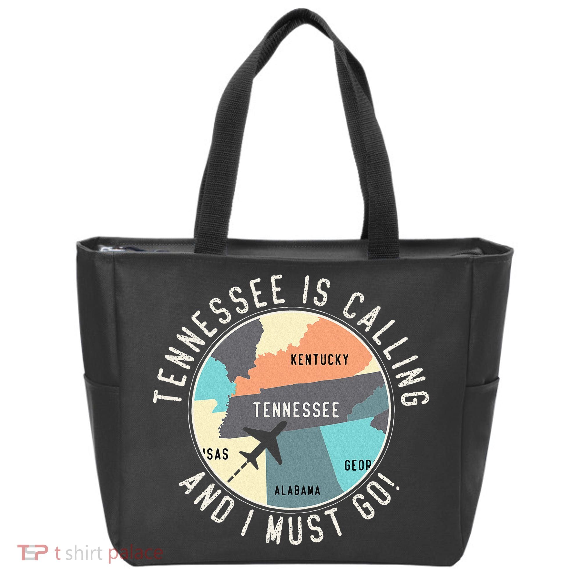 Tennessee Is Calling And I Must Go Tennessee State Tote Bag