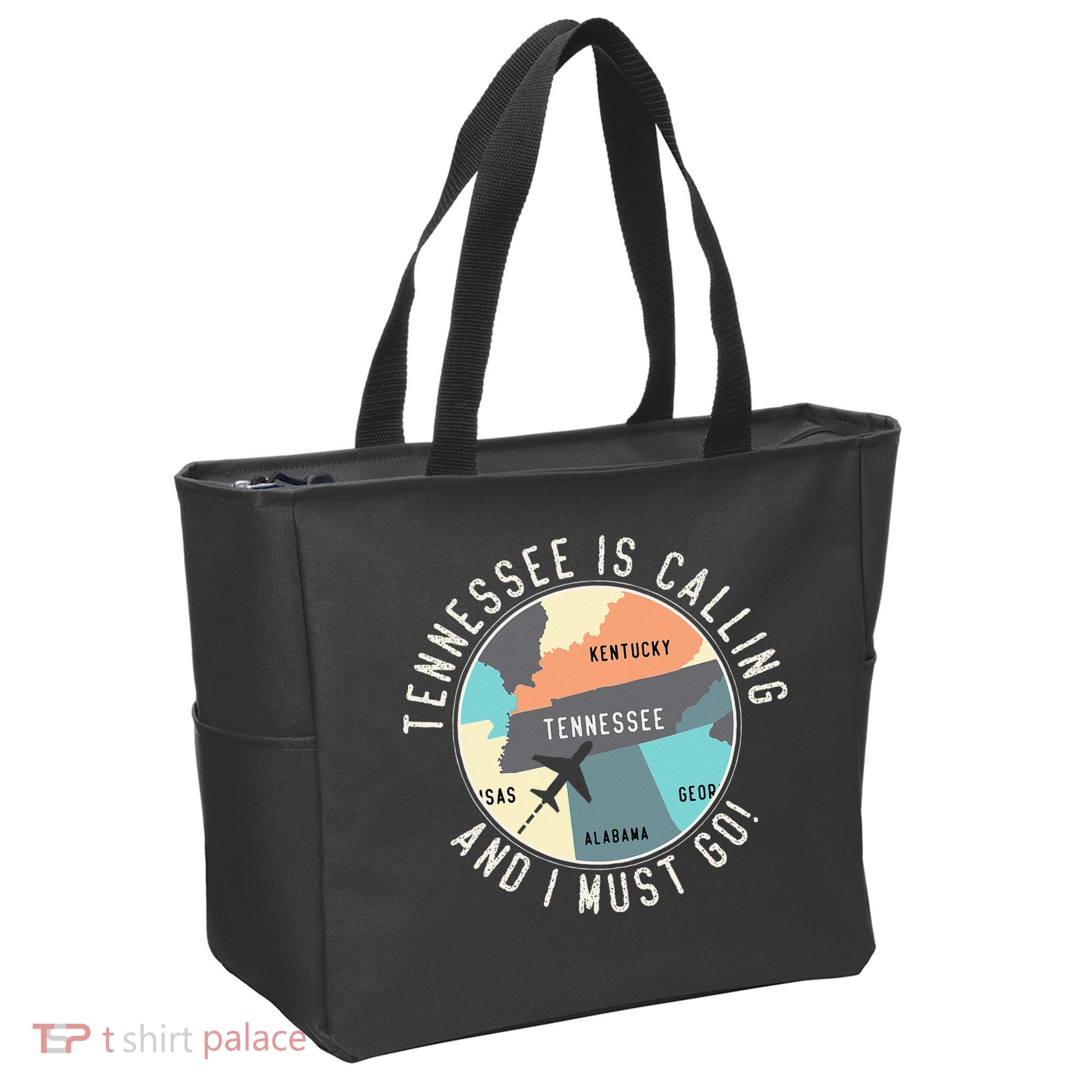 Tennessee Is Calling And I Must Go Tennessee State Tote Bag