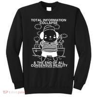 Total Information Collapse & The End Of All Consensus Reality Sweatshirt thumb 0