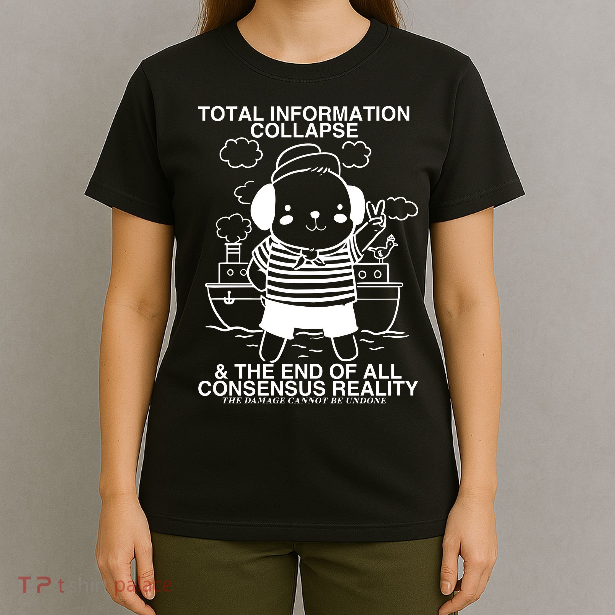 Total Information Collapse & The End Of All Consensus Reality T-Shirt