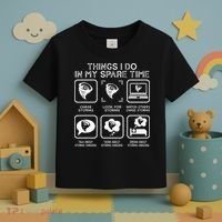 Things I Do In My Spare Time Storm Chasing Meteorologist Toddler T-Shirt thumb 3