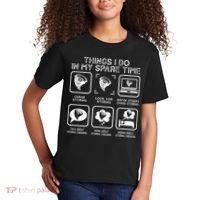 Things I Do In My Spare Time Storm Chasing Meteorologist Kids T-Shirt thumb 2