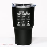 Things I Do In My Spare Time Meat Smoker Smoking Tumbler thumb 0