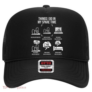 Things I Do In My Spare Time Rollercoaster Theme Park Hat