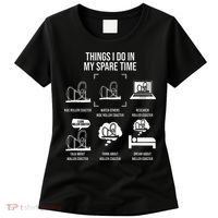 Things I Do In My Spare Time Rollercoaster Theme Park Women's T-Shirt thumb 0