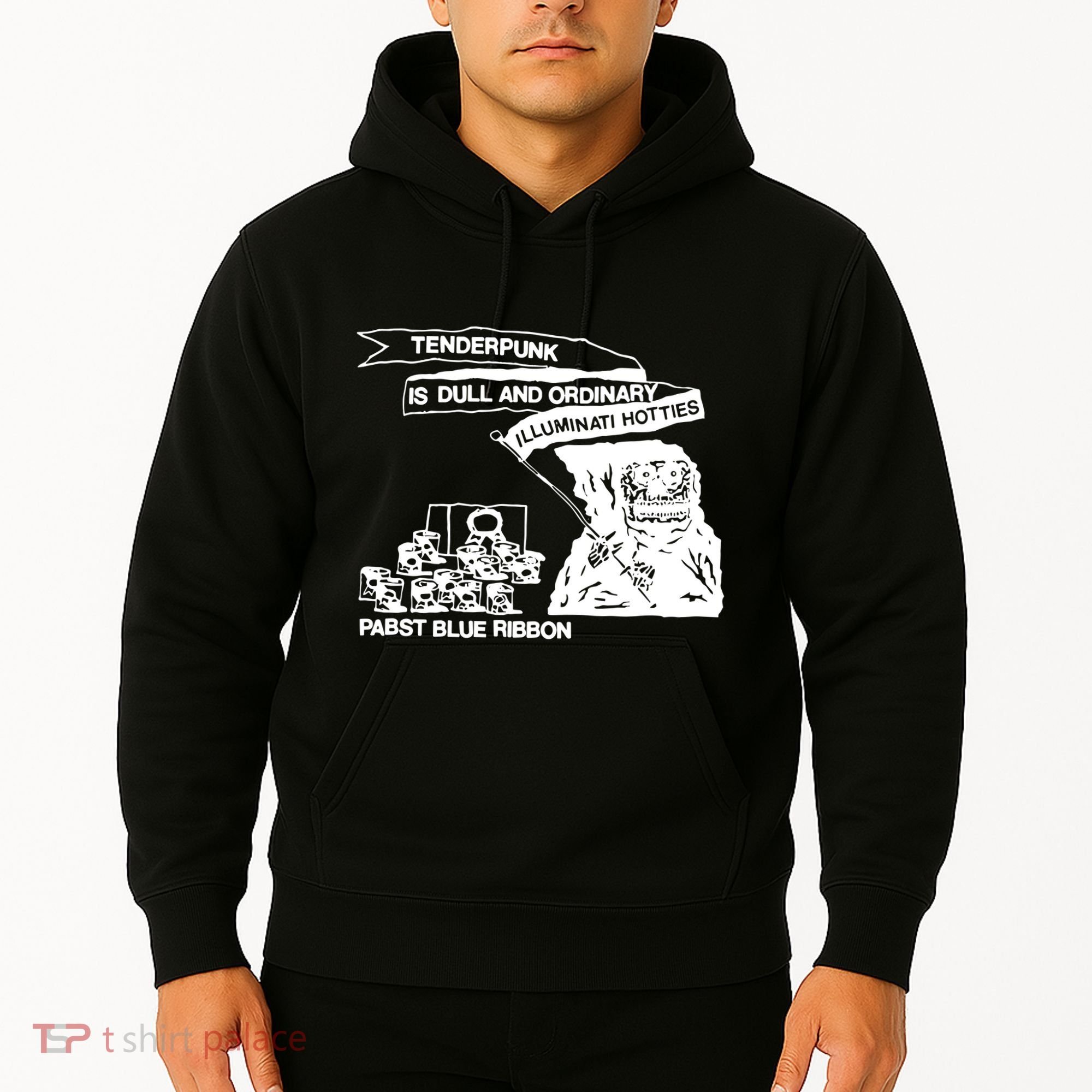 Tenderpunk Is Dull And Ordinary Illuminati Hotties Hoodie
