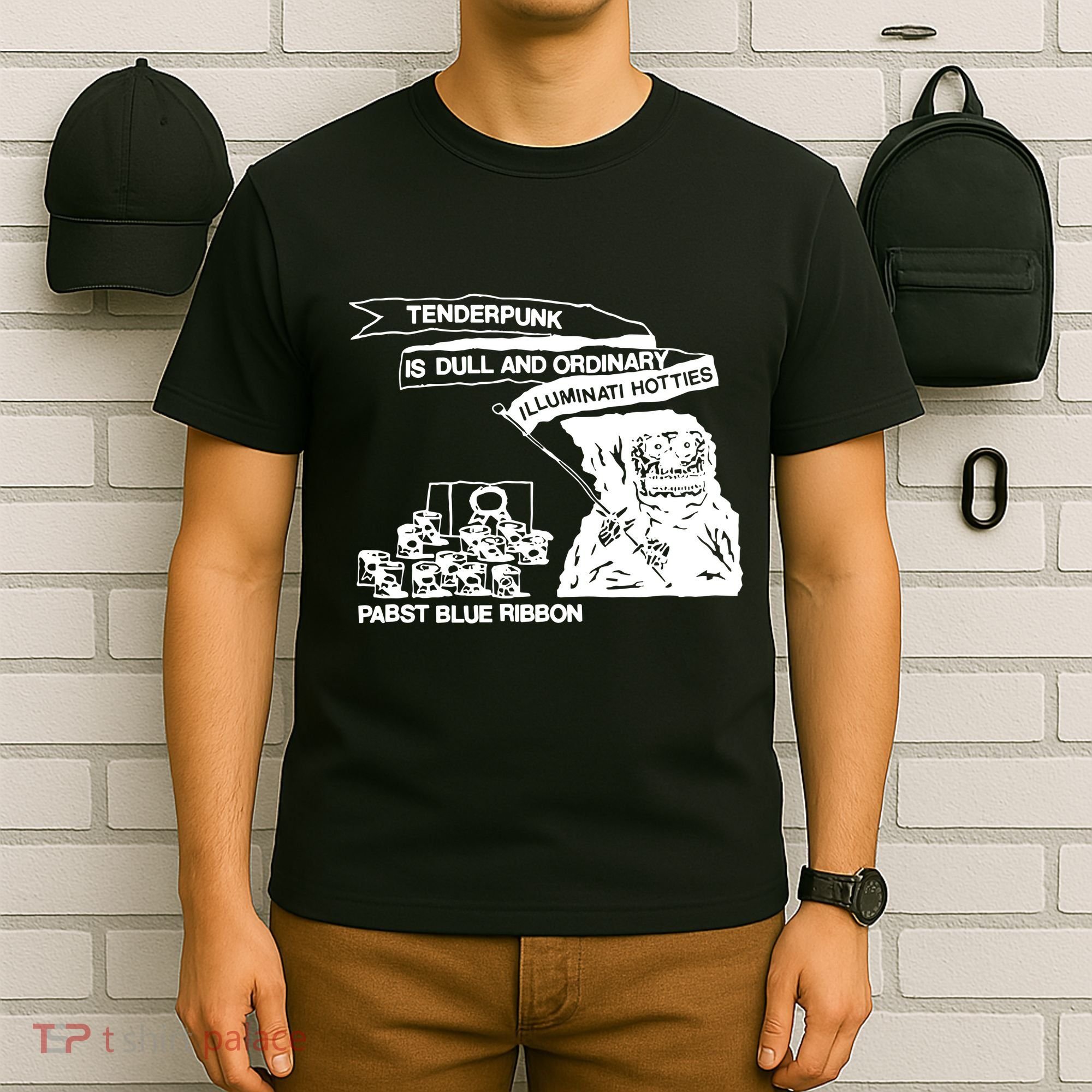 Tenderpunk Is Dull And Ordinary Illuminati Hotties T-Shirt