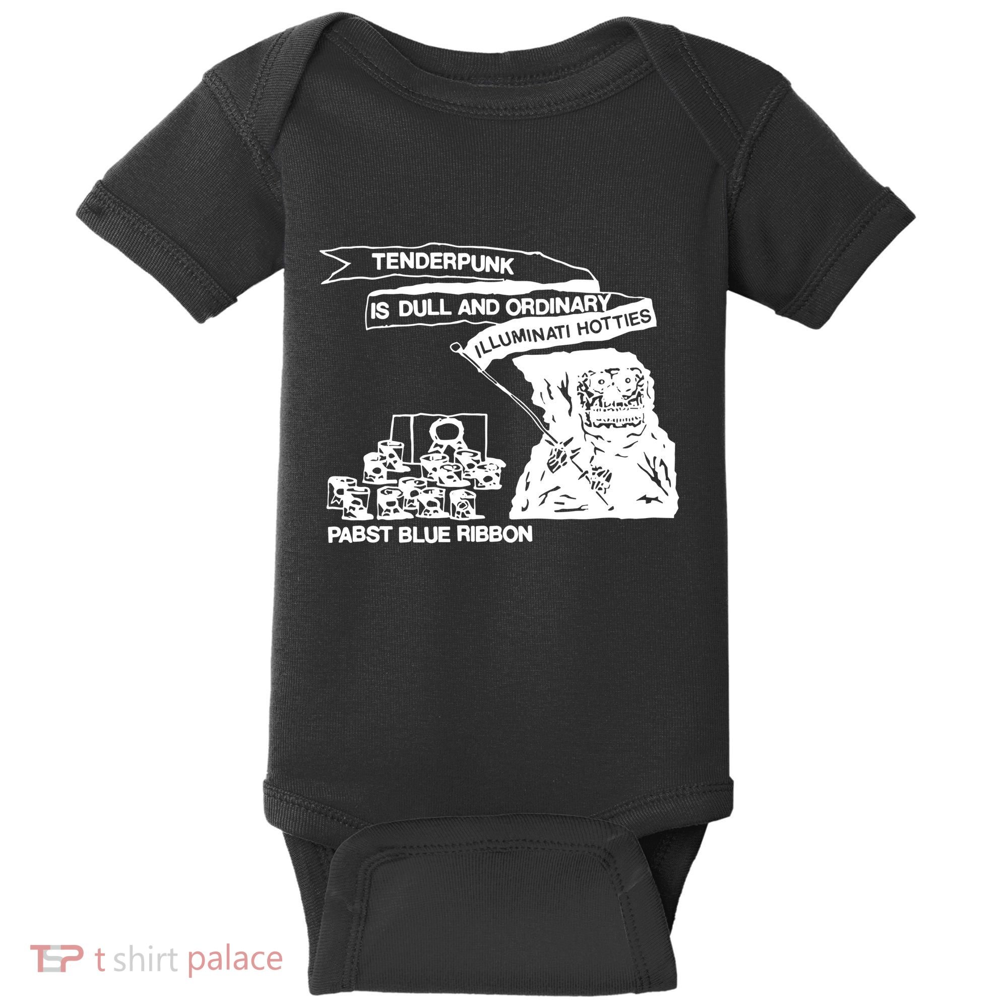 Tenderpunk Is Dull And Ordinary Illuminati Hotties Baby Bodysuit