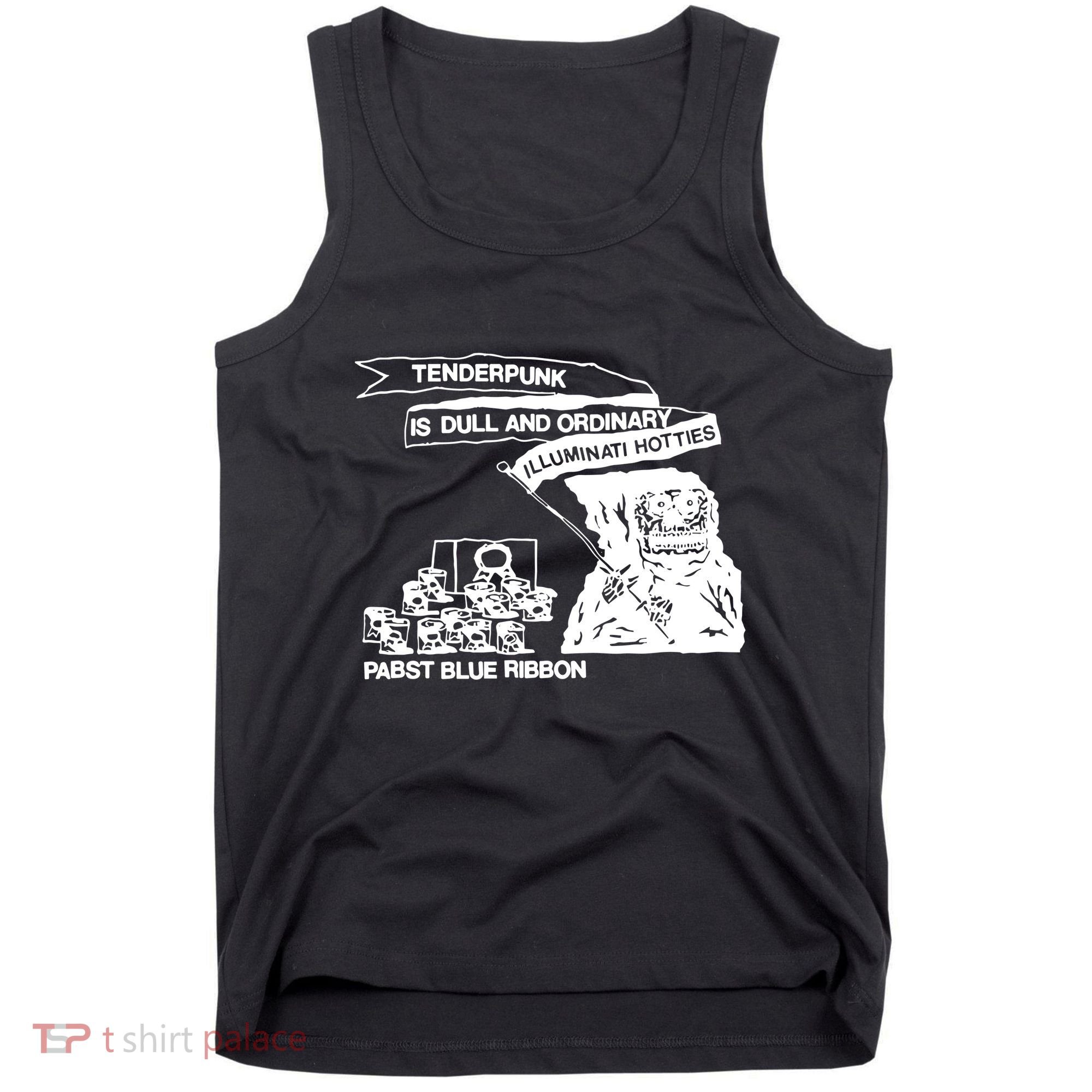 Tenderpunk Is Dull And Ordinary Illuminati Hotties Tank Top