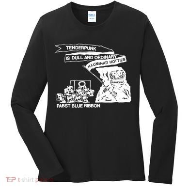 Tenderpunk Is Dull And Ordinary Illuminati Hotties Women's Long Sleeve Shirt
