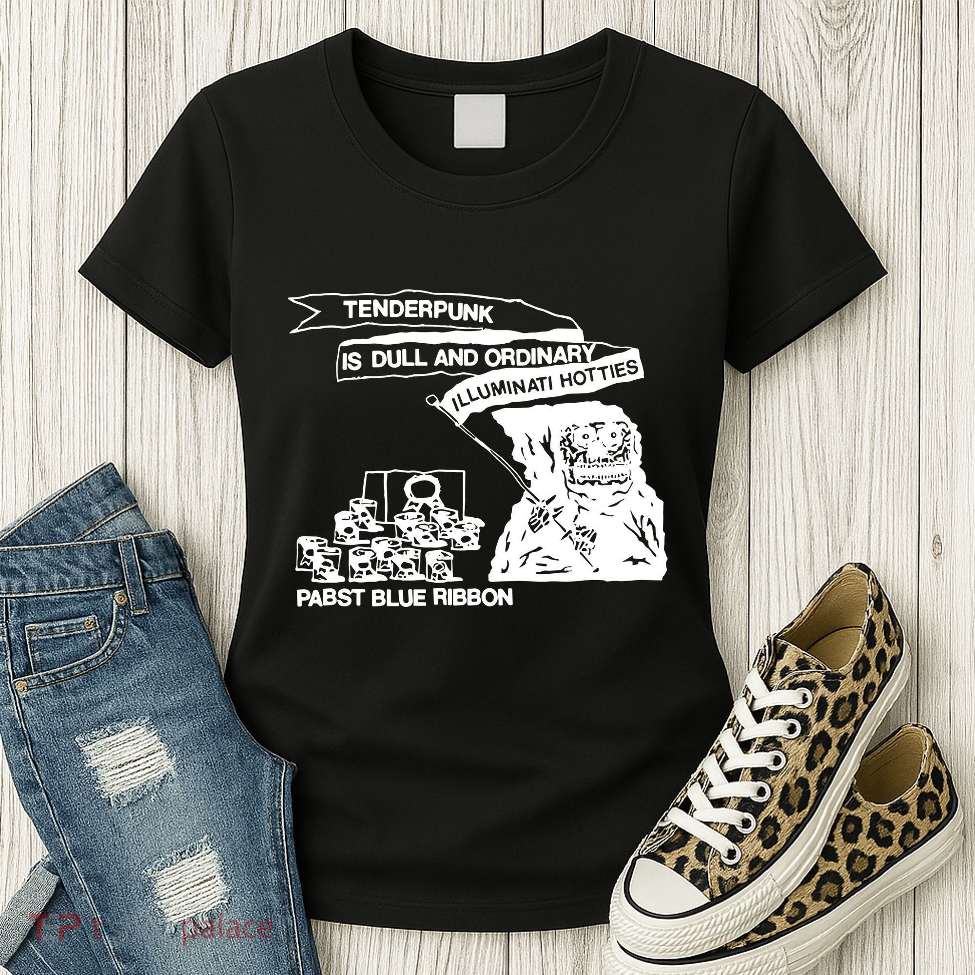 Tenderpunk Is Dull And Ordinary Illuminati Hotties Women's T-Shirt