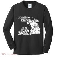 Tenderpunk Is Dull And Ordinary Illuminati Hotties Kids Long Sleeve Shirt thumb 0
