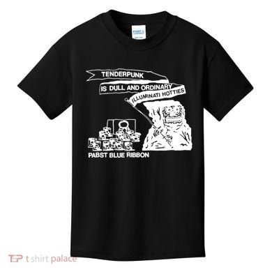 Tenderpunk Is Dull And Ordinary Illuminati Hotties Kids T-Shirt