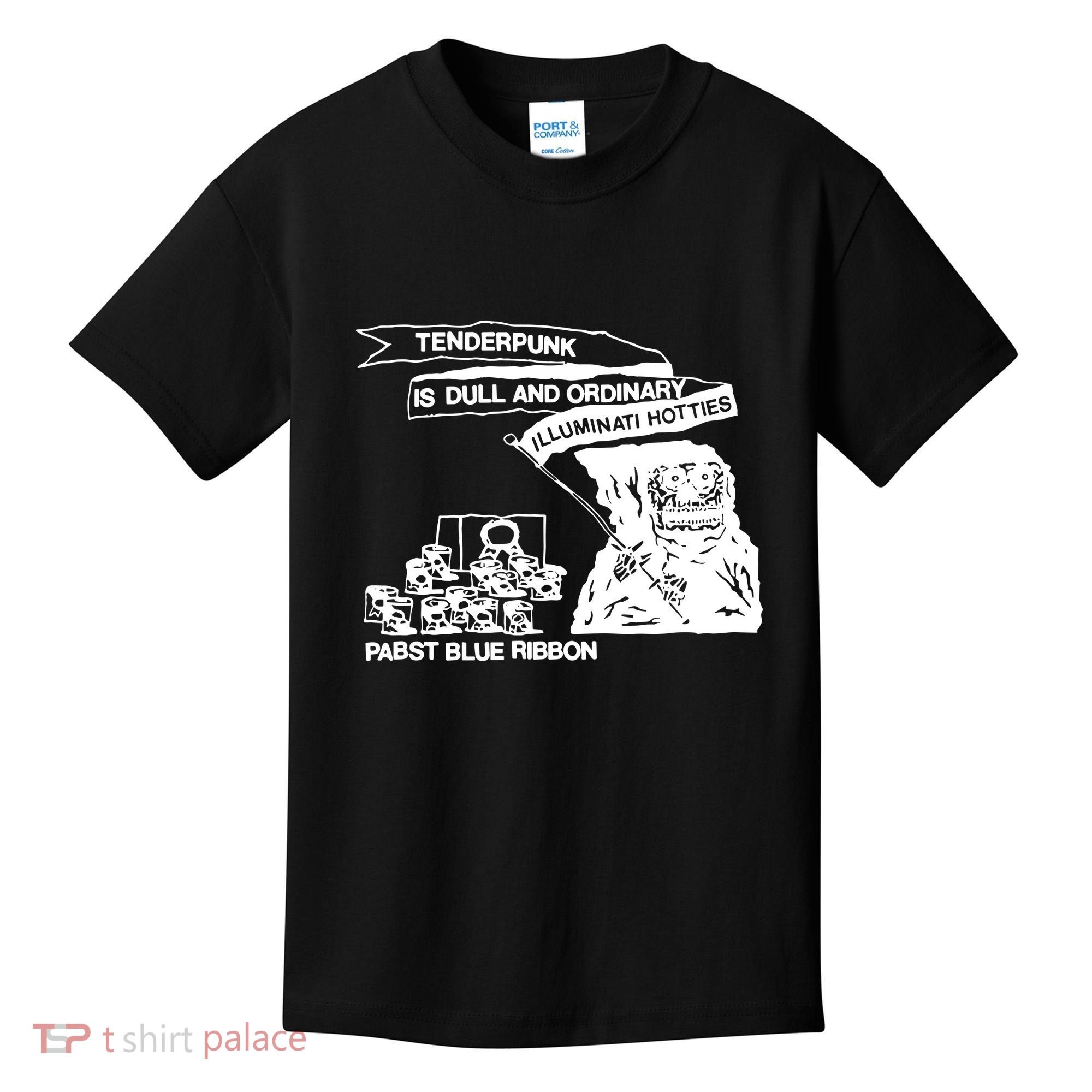 Tenderpunk Is Dull And Ordinary Illuminati Hotties Kids T-Shirt