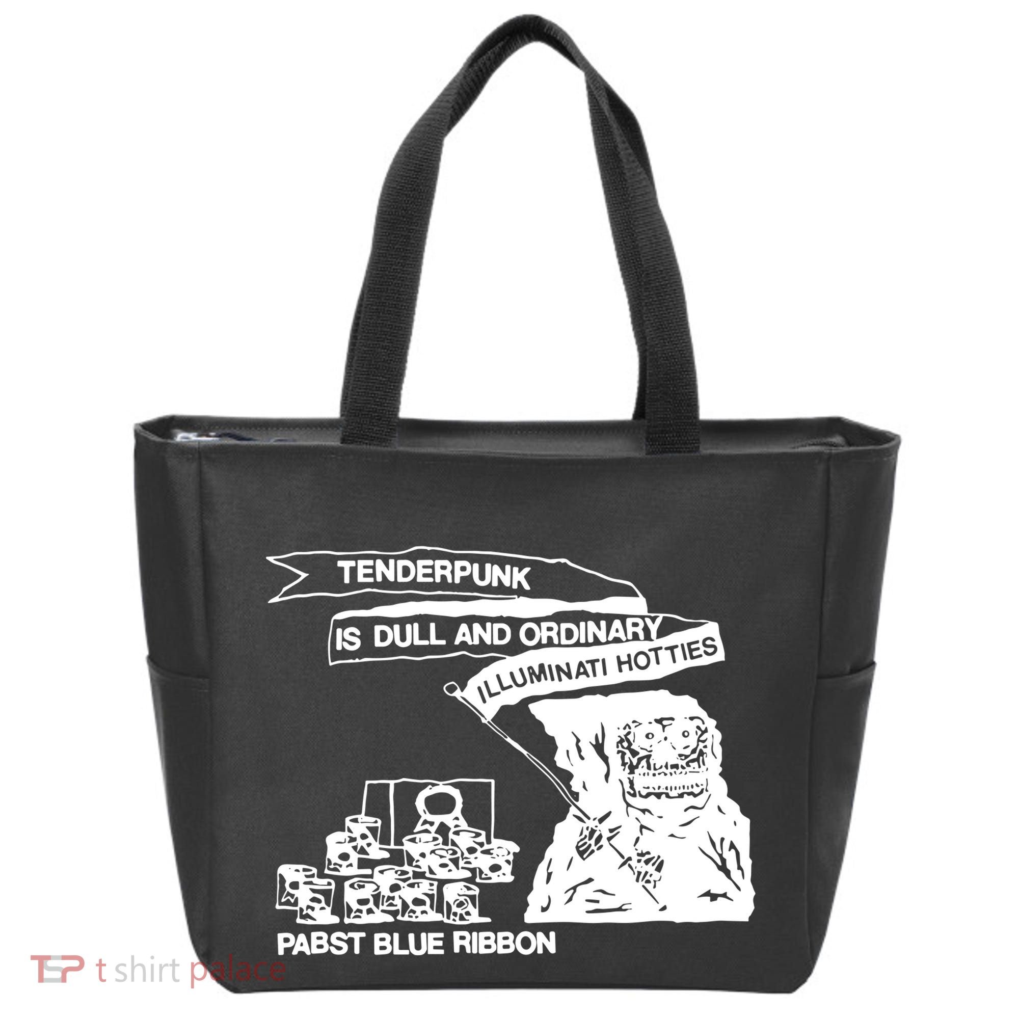 Tenderpunk Is Dull And Ordinary Illuminati Hotties Tote Bag