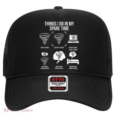 Things I Do In My Spare Time Tornado Storm Chaser Hat