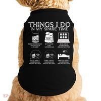 Things I Do In My Spare Time Sourdough Baker Bread Lover Doggie Tank thumb 0