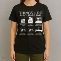 Things I Do In My Spare Time Sourdough Baker Bread Lover T-Shirt thumb 4