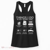 Things I Do In My Spare Time Sourdough Baker Bread Lover Women's Tank Top thumb 0