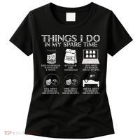 Things I Do In My Spare Time Sourdough Baker Bread Lover Women's T-Shirt thumb 0