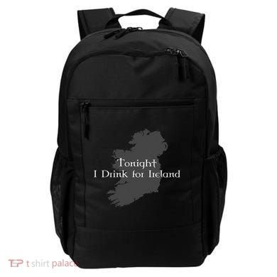 Tonight I Drink For Ireland Backpack