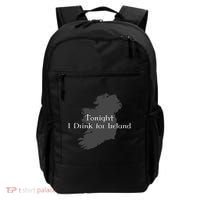 Tonight I Drink For Ireland Backpack thumb 0