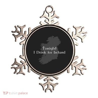 Tonight I Drink For Ireland Ornament