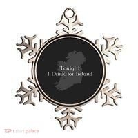 Tonight I Drink For Ireland Ornament thumb 0
