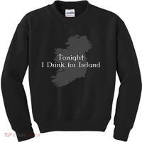 Tonight I Drink For Ireland Kids Sweatshirt thumb 0