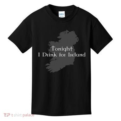Tonight I Drink For Ireland Kids T-Shirt