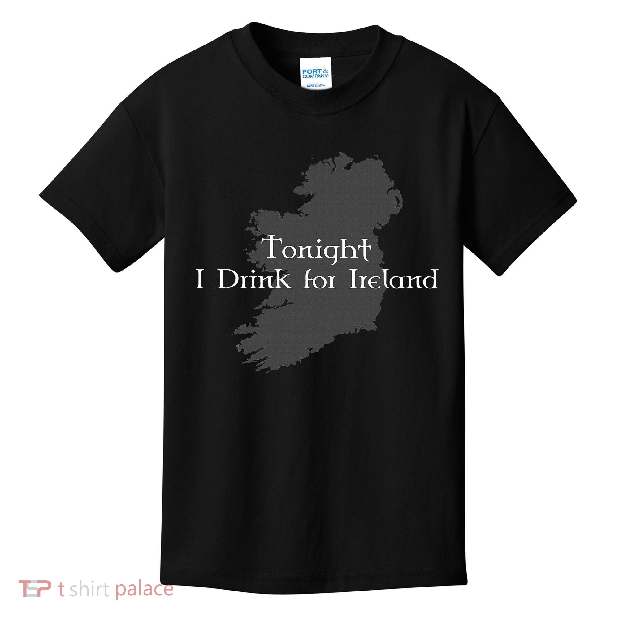 Tonight I Drink For Ireland Kids T-Shirt